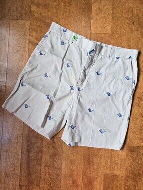 J. McLaughlin embroidered shorts mens 36